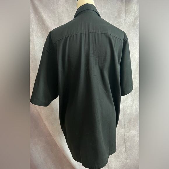 Carhartt Men’s Black Work Golf Short Sleeves Button Down Shirt Size Large - Picture 4 of 6